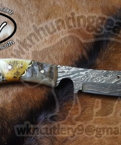 Damascus Steel Bull Cutter knife