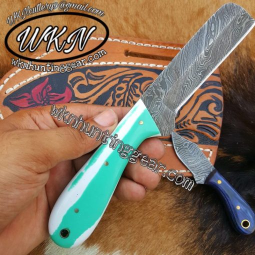 Damascus Steel Bull Cutter knife....