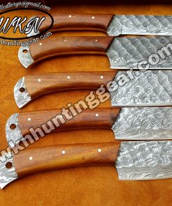 Chef Knives made with high quality damascus steel