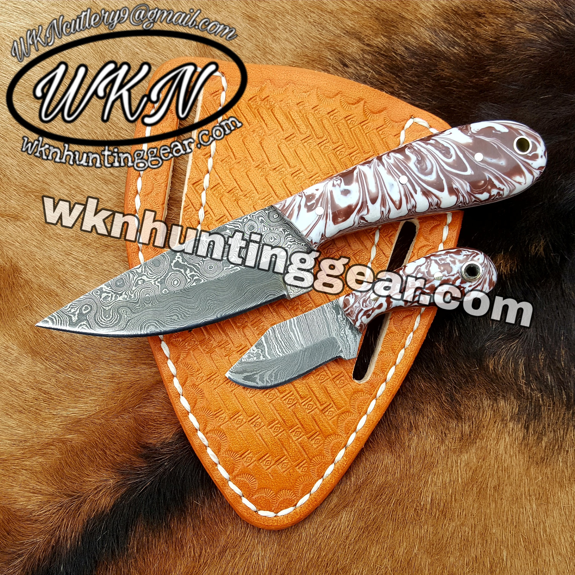 hunting skinning knife set