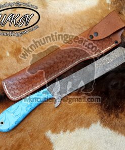 Bull Cutter Knife and Sheath Set
