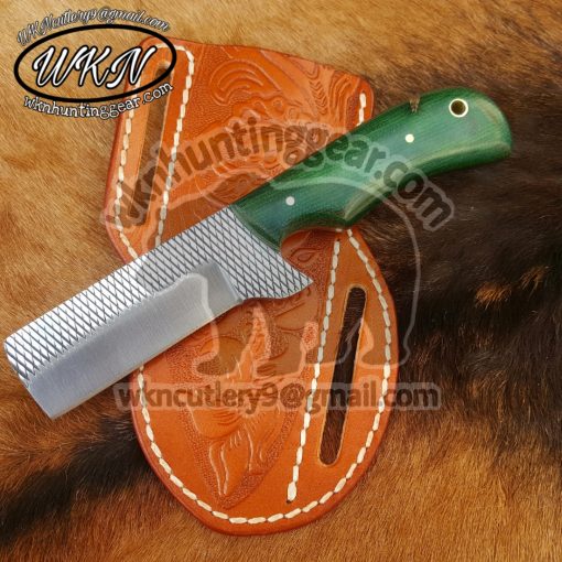 Custom Made Horse Rasp Steel Bull Cutter knife...