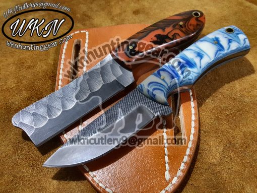Custom Made High Carbon 1095 Steel Fixed Blades Bull Cutter and Cowboy knives...
