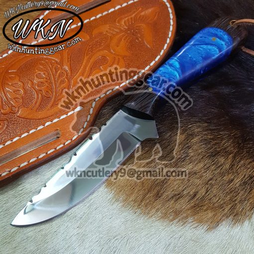 Custom Made J2 Steel Fixed Blade Cowboy Skinner knife...