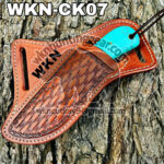 custom made rasp steel cowboy knife. - Image 2