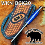 Handmade Bull Cutter knives. Customized Knives With Leather Sheaths. - Image 4