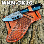 Handmade Cowboy knife Rasp Steel Fixed Blade Get Your Initials On The Blade and Sheath Just Write Your Initials In The Note…