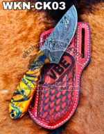 handmade cowboy and skinner knife. - Image 2