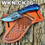 custom made rasp steel cowboy knife.