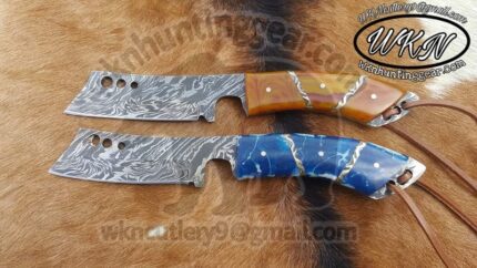 Damascus Steel Bull Cutter knife