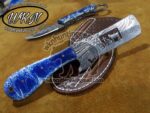 Custom Made Damascus Steel Bull Cutter and Cowboy Skinner knives set... - Image 2