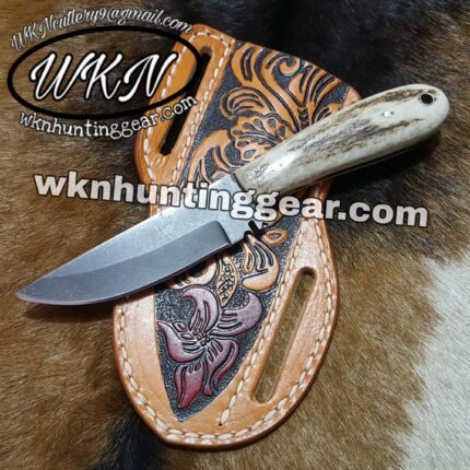 handmade high carbon steel cowboy knife.