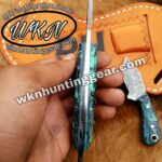 Damascus Steel Dog Cut Out Skinner knives set.. - Image 3