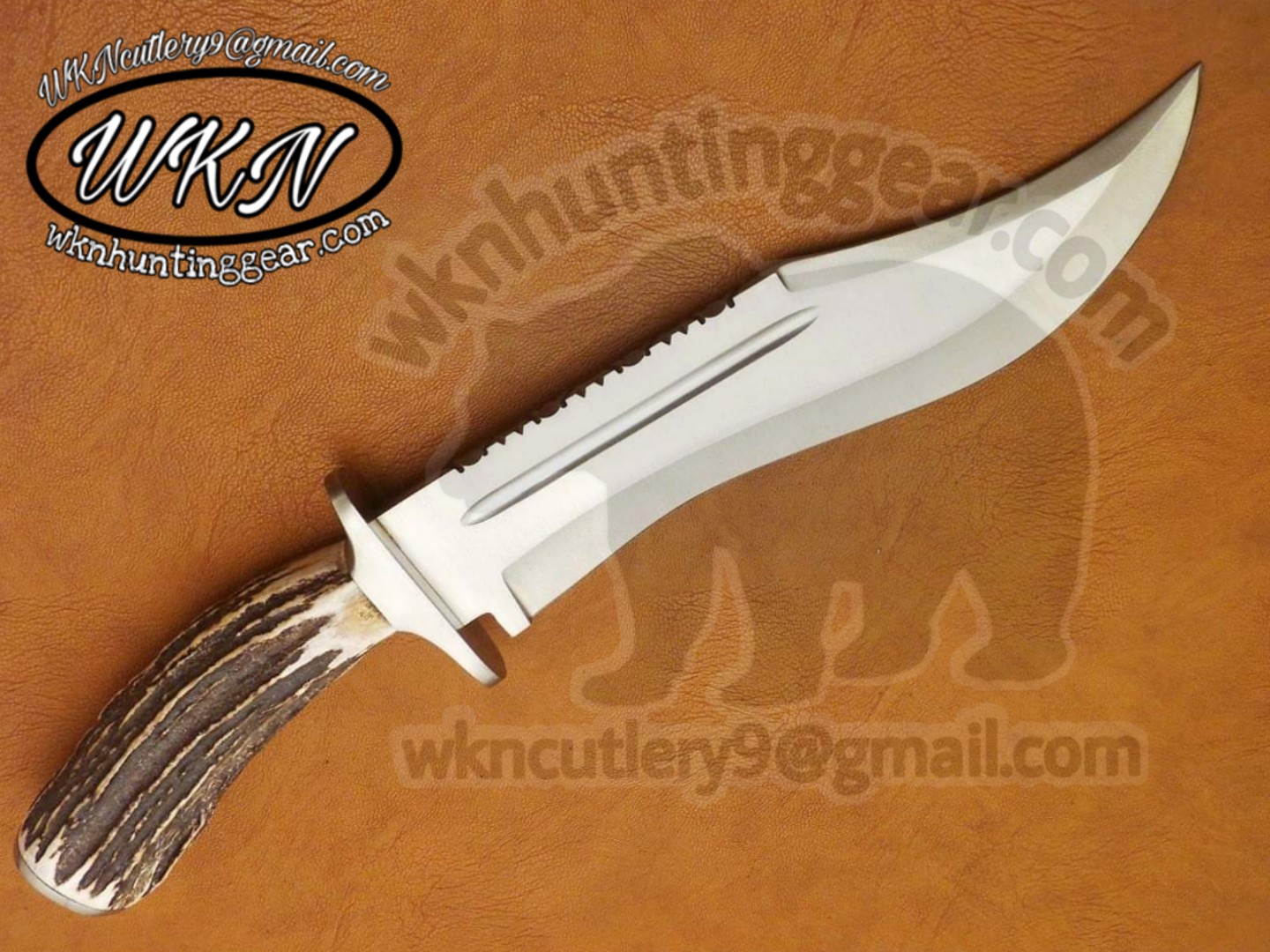 PicsArt_04-03-12.37.05 440Steel Hunting Bowie knife - Image 1