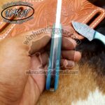handmade farrier rasp steel cowboy knives. - Image 3