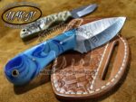 Custom Made Damascus Steel Cowboy knives. - Image 3
