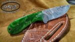 handmade damascus steel cowboy knife. - Image 2