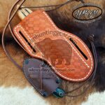 Custom Made High Carbon Steel Fixed Blades Pudel pointer Hunting and Skinner knives set... - Image 4