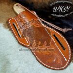 Custom Made J2 Steel Fixed Blade Cowboy and Skinner knife... - Image 3