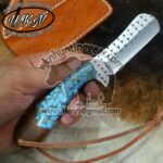 Custom Made Horse Rasp Steel Fixed Blade Bull Cutter knife... - Image 2