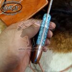 Custom Made Horse Rasp Steel Fixed Blade Bull Cutter knife... - Image 3