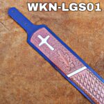 Cross With Oak leave Custom Leather Shoulder Sling...