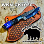 Rasp Steel Cowboy knives. With Custom Leather Sheaths. - Image 2