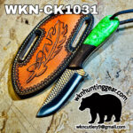 Rasp Steel Cowboy knives. With Custom Leather Sheaths.