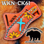 handmade damascus steel cowboy knife. - Image 5