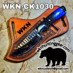 Rasp Steel Cowboy knives. With Custom Leather Sheaths.