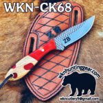 handmade farrier rasp steel cowboy knife. - Image 2