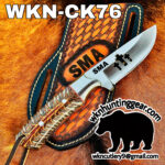 handmade high carbon steel cowboy knife. - Image 2