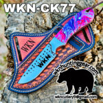 handmade farrier rasp steel cowboy knives.