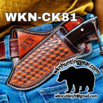 handmade farrier rasp steel cowboy knives. - Image 4