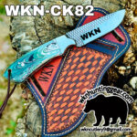 handmade farrier rasp steel cowboy knives. - Image 2