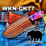 handmade farrier rasp steel cowboy knives. - Image 4