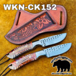 handmade farrier rasp steel cowboy knives. - Image 2