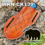 handmade damascus steel cowboy knife. - Image 2