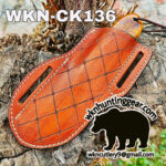 handmade damascus steel cowboy knife. - Image 2