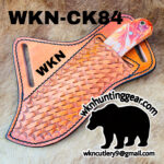 handmade damascus steel cowboy knives. - Image 2