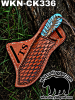 Handmade Cowboy Knife | J2 Food Grade Blade | Custom Leather Sheath. - Image 3