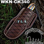 Handmade Cowboy Knife | Rasp Blade | Custom Leather Sheath. - Image 3