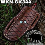 Handmade Cowboy Knife | Rasp Blade | Custom Leather Sheath. - Image 3