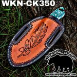 Handmade Cowboy Knife | Rasp Blade | Custom Leather Sheath. - Image 3